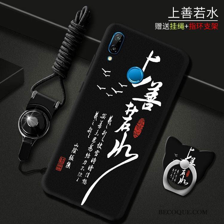 Kuori Huawei P Smart+ Murtumaton Nuoret, Kotelo Huawei P Smart+ Violetti Puhelimen Kuoret