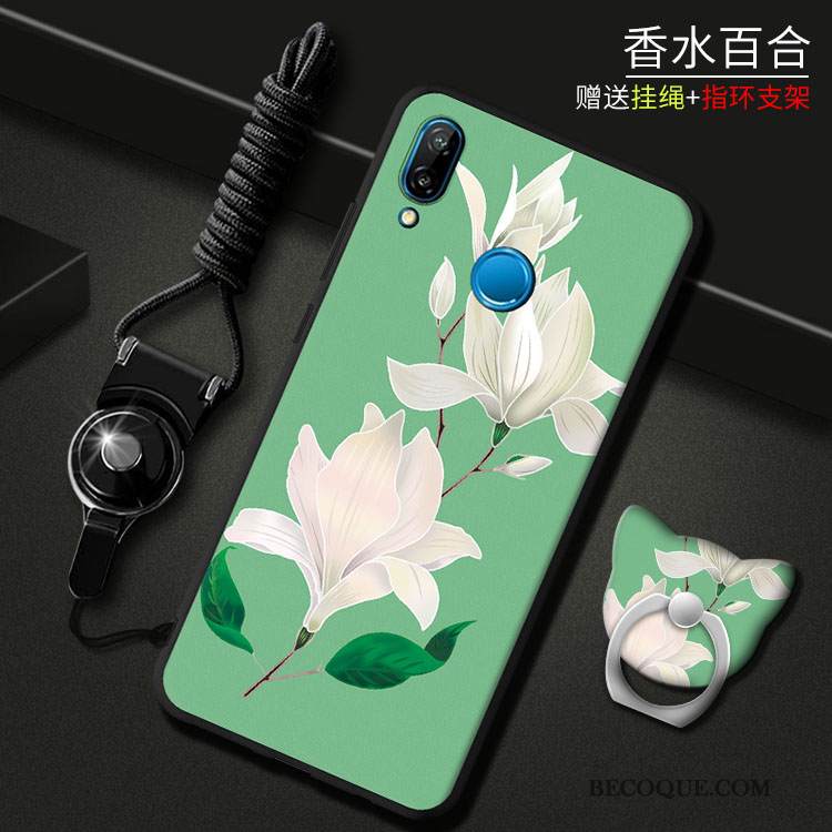 Kuori Huawei P Smart+ Murtumaton Nuoret, Kotelo Huawei P Smart+ Violetti Puhelimen Kuoret