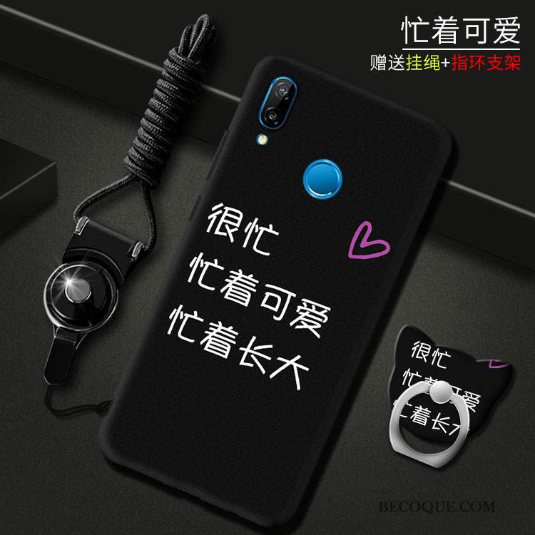 Kuori Huawei P Smart+ Murtumaton Nuoret, Kotelo Huawei P Smart+ Violetti Puhelimen Kuoret