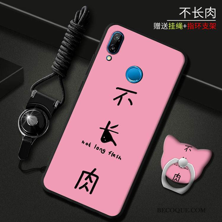 Kuori Huawei P Smart+ Murtumaton Nuoret, Kotelo Huawei P Smart+ Violetti Puhelimen Kuoret