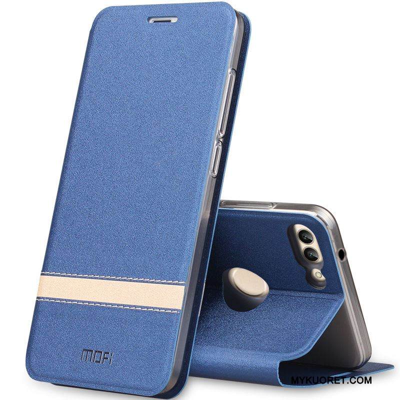 Kuori Huawei P Smart Nahka Murtumaton Puhelimen Kuoret, Kotelo Huawei P Smart Suojaus Jauhe