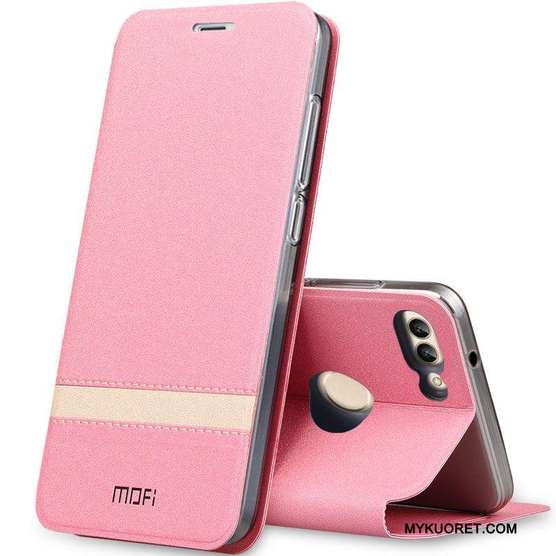 Kuori Huawei P Smart Nahka Murtumaton Puhelimen Kuoret, Kotelo Huawei P Smart Suojaus Jauhe