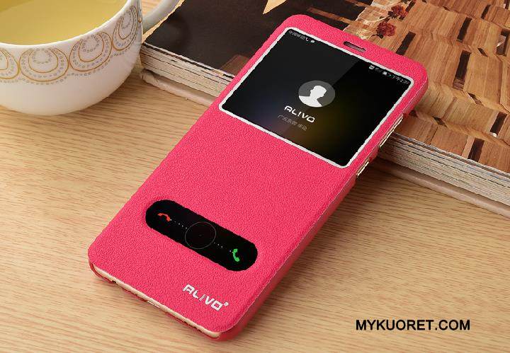 Kuori Huawei P Smart Nahka Nuoret Kulta, Kotelo Huawei P Smart Suojaus Puhelimen Kuoret