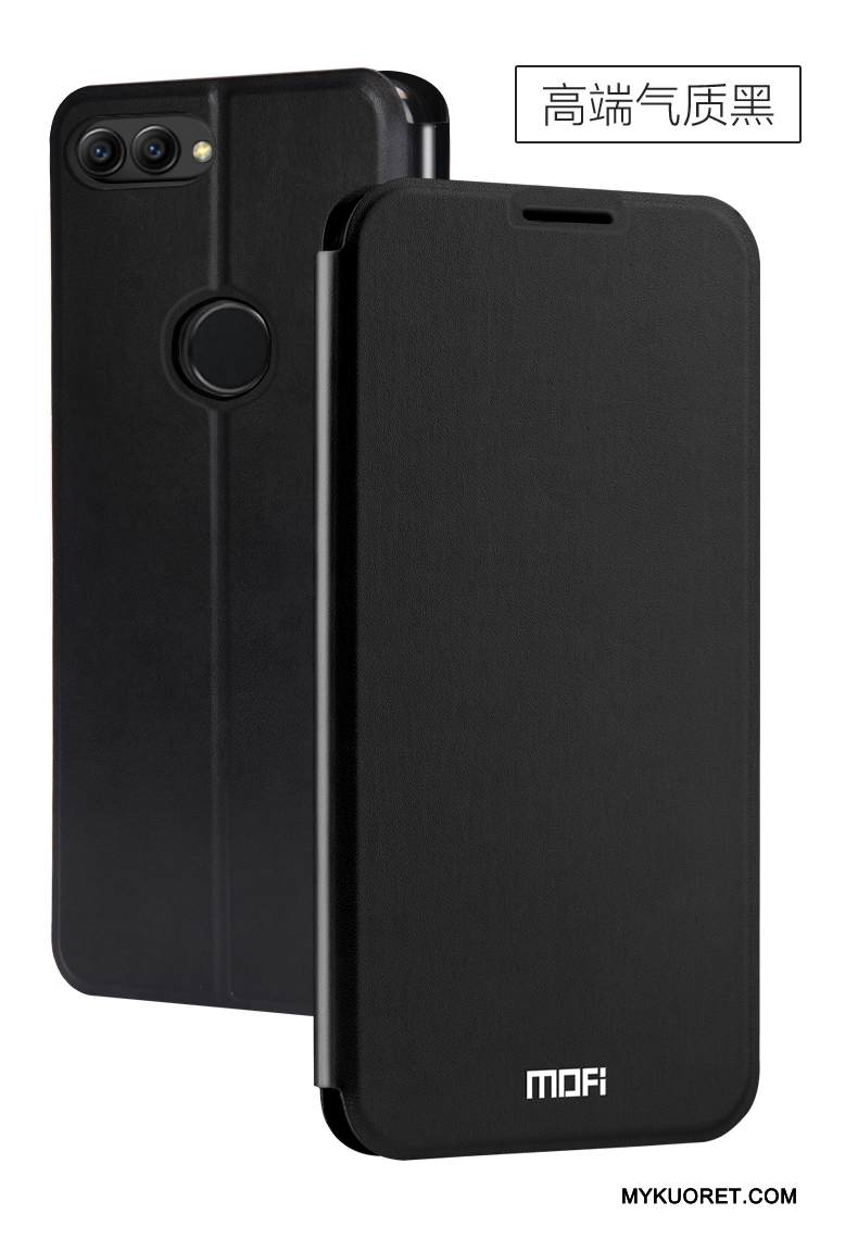 Kuori Huawei P Smart Nahka Puhelimen Kuoret Kulta, Kotelo Huawei P Smart