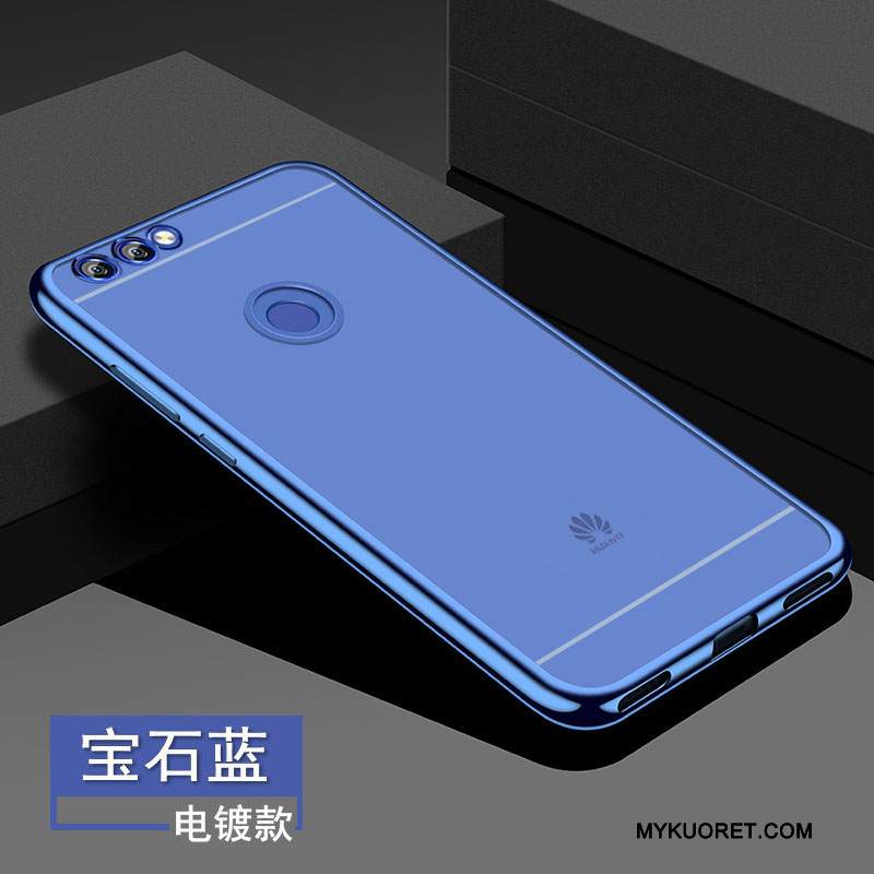 Kuori Huawei P Smart Pehmeä Neste Läpinäkyvä Murtumaton, Kotelo Huawei P Smart Silikoni Sininen Puhelimen Kuoret