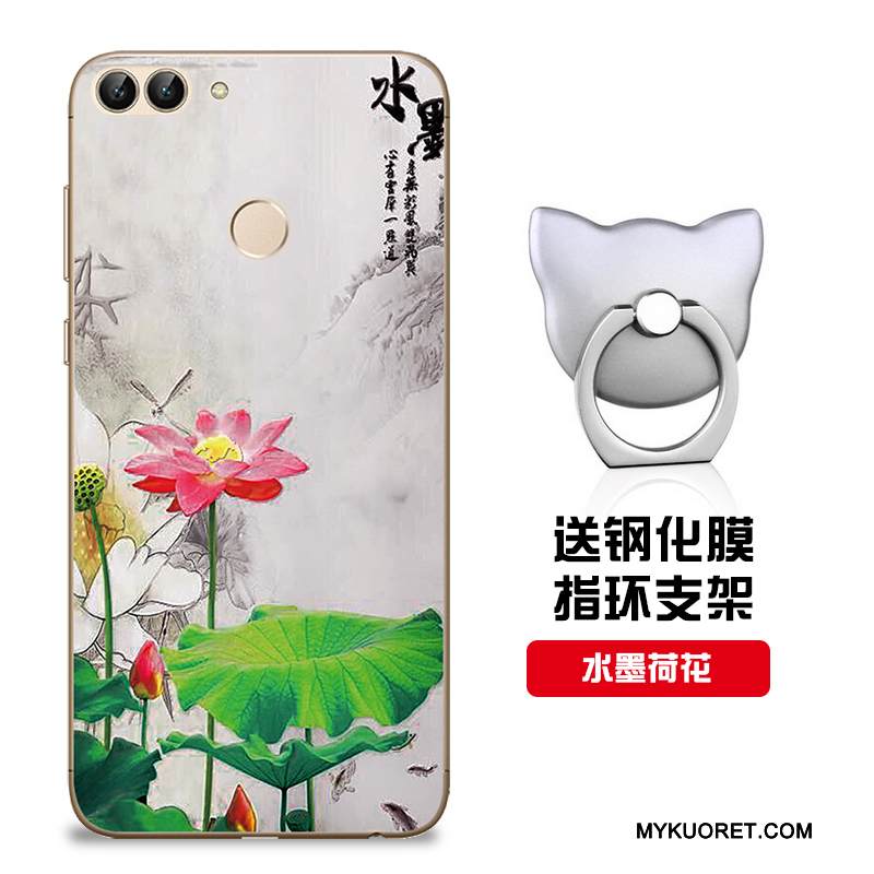 Kuori Huawei P Smart Pehmeä Neste Malli Vihreä, Kotelo Huawei P Smart Silikoni Muokata Murtumaton