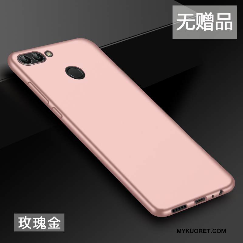 Kuori Huawei P Smart Pehmeä Neste Musta Puhelimen Kuoret, Kotelo Huawei P Smart Luova Murtumaton
