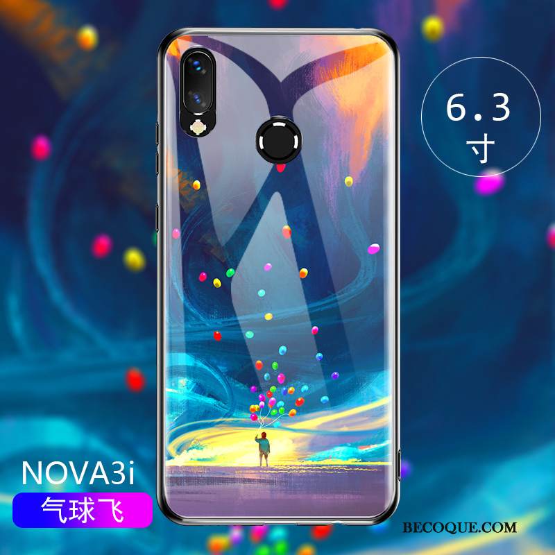 Kuori Huawei P Smart+ Pehmeä Neste Net Red Persoonallisuus, Kotelo Huawei P Smart+ Laukut Murtumaton Ultra