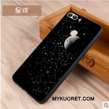 Kuori Huawei P Smart Pehmeä Neste Sininen Ihana, Kotelo Huawei P Smart Suojaus Puhelimen Kuoret Pesty Suede