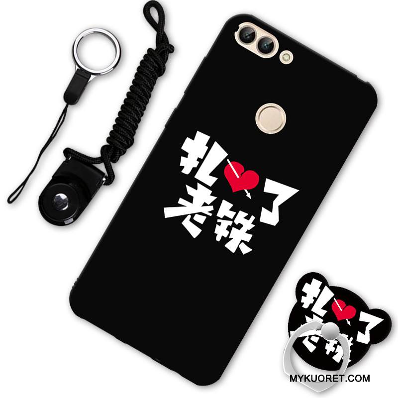 Kuori Huawei P Smart Pehmeä Neste Trendi Murtumaton, Kotelo Huawei P Smart Laukut Musta Puhelimen Kuoret