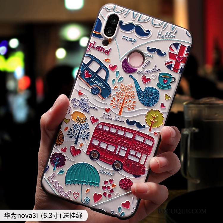 Kuori Huawei P Smart+ Pehmeä Neste Uusi Pesty Suede, Kotelo Huawei P Smart+ Vuosikerta Net Red Trendi