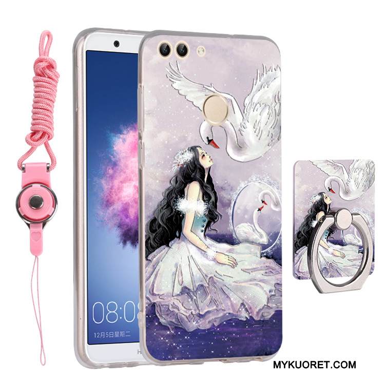 Kuori Huawei P Smart Silikoni Murtumaton Keltainen, Kotelo Huawei P Smart Puhelimen Kuoret