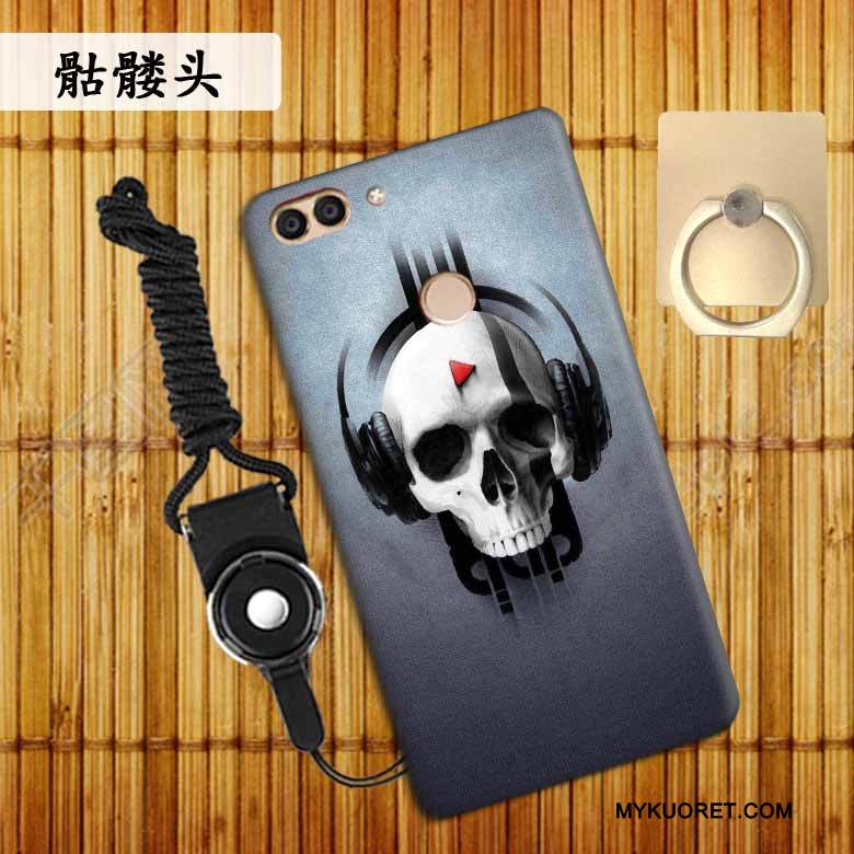 Kuori Huawei P Smart Silikoni Murtumaton Sininen, Kotelo Huawei P Smart Pehmeä Neste Trendi Puhelimen Kuoret