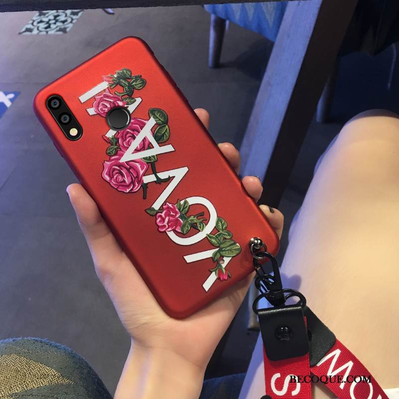 Kuori Huawei P Smart+ Silikoni Musta Puhelimen Kuoret, Kotelo Huawei P Smart+ Luova Persoonallisuus Murtumaton