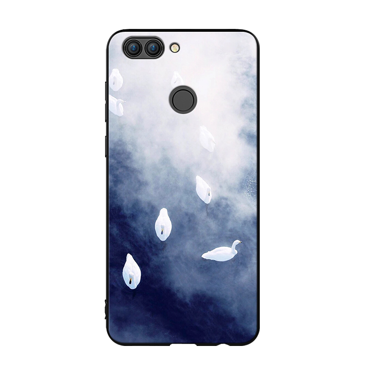 Kuori Huawei P Smart Silikoni Nuoret Murtumaton, Kotelo Huawei P Smart Pehmeä Neste Musta Puhelimen Kuoret