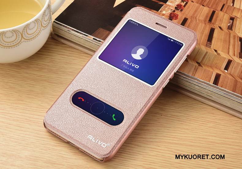 Kuori Huawei P Smart Suojaus Puhelimen Kuoret, Kotelo Huawei P Smart Nahka