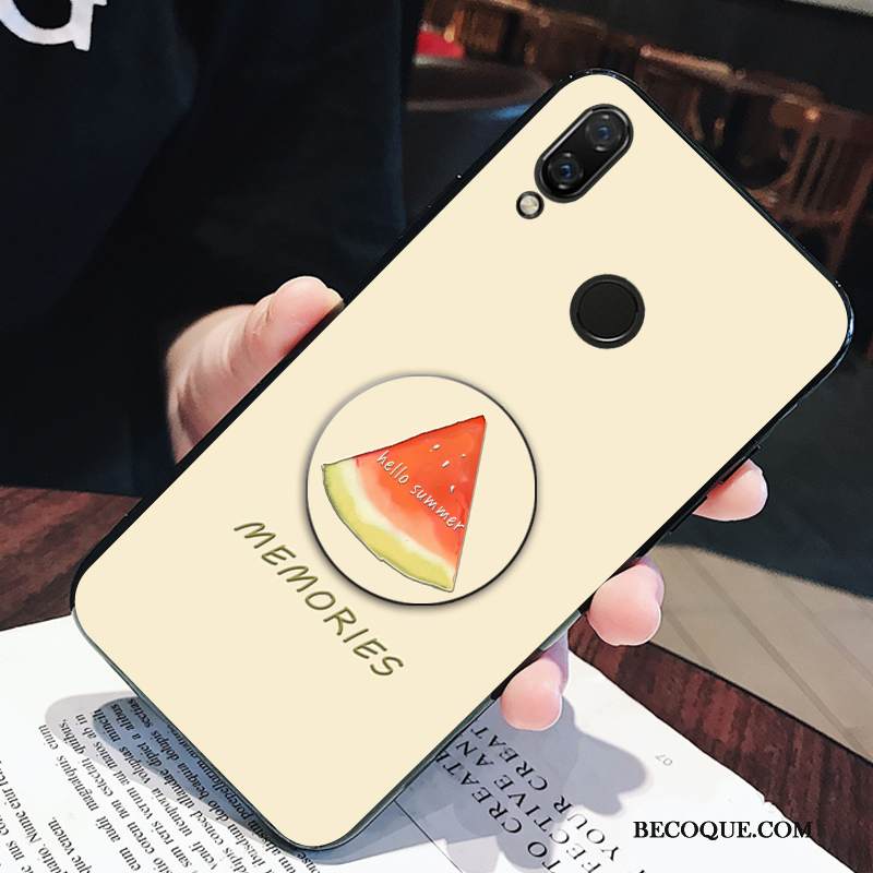 Kuori Huawei P Smart+ Tuki Suupaltti Puhelimen Kuoret, Kotelo Huawei P Smart+ Pehmeä Neste Tide-brändi Murtumaton