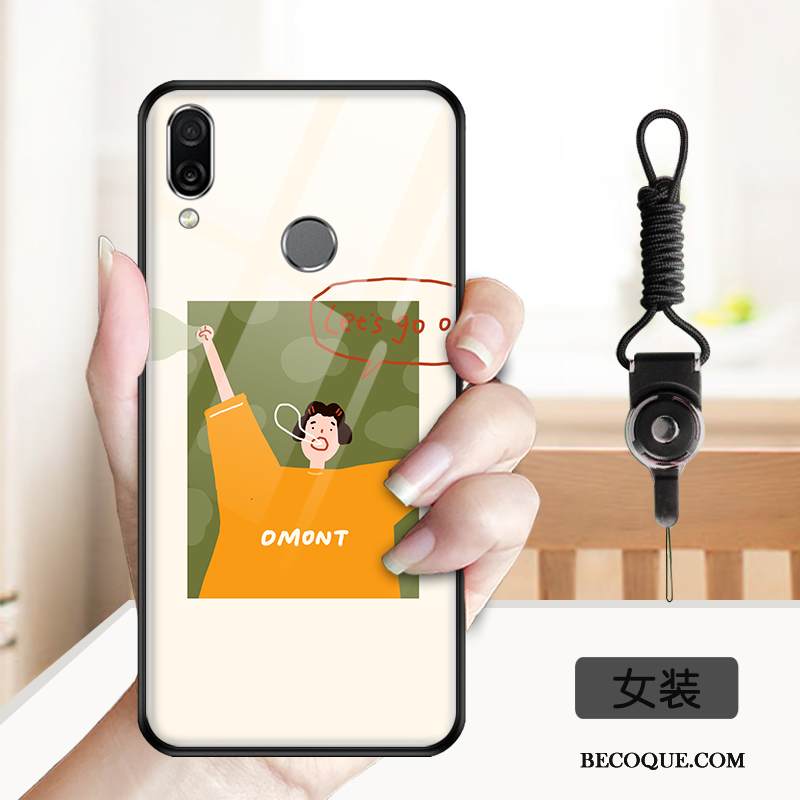 Kuori Huawei P Smart Z Sarjakuva Peili Murtumaton, Kotelo Huawei P Smart Z Laukut Lasi Puhelimen Kuoret