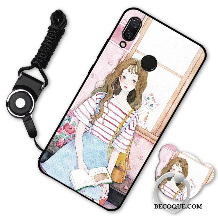 Kuori Huawei P Smart Z Sarjakuva Persikankukka Yksinkertainen, Kotelo Huawei P Smart Z Tuki Puhelimen Kuoret Tuoretta Ja Viileä