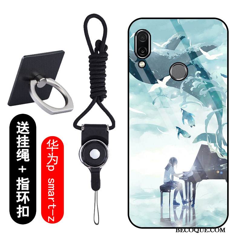 Kuori Huawei P Smart Z Sarjakuva Rakastunut Punainen, Kotelo Huawei P Smart Z Suojaus Puhelimen Kuoret Trendi