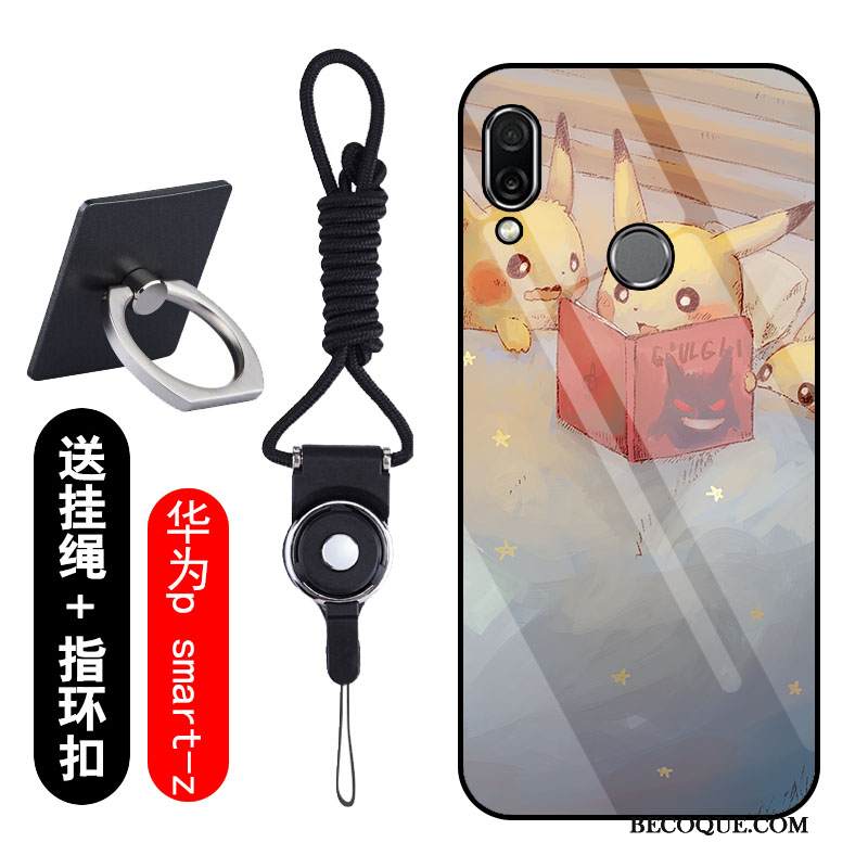 Kuori Huawei P Smart Z Sarjakuva Rakastunut Punainen, Kotelo Huawei P Smart Z Suojaus Puhelimen Kuoret Trendi