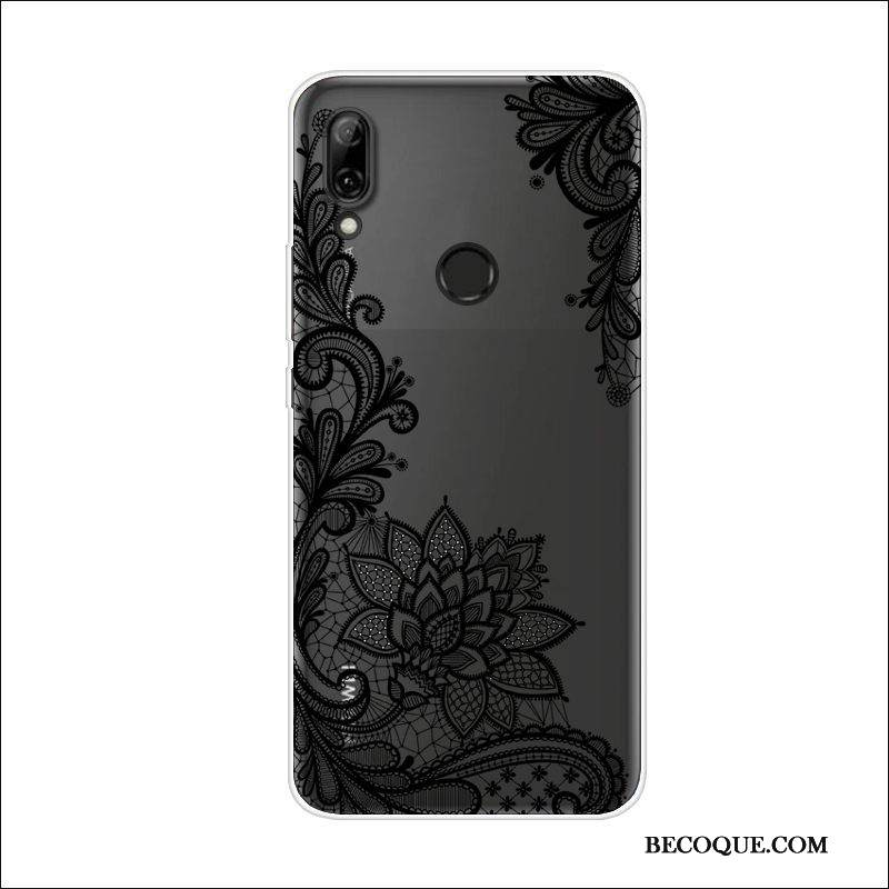 Kuori Huawei P Smart Z Silikoni Kukka Puhelimen Kuoret, Kotelo Huawei P Smart Z Pehmeä Neste Trendi Perhonen