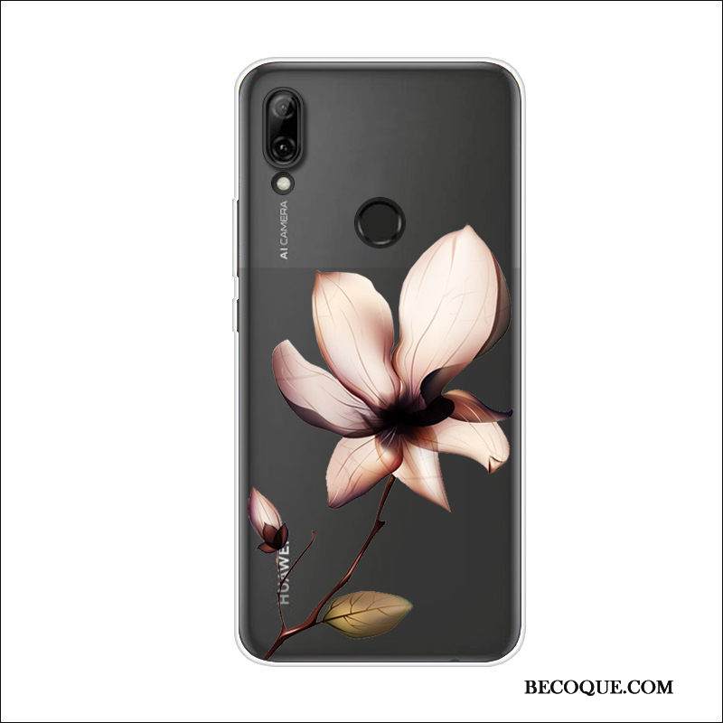 Kuori Huawei P Smart Z Silikoni Kukka Puhelimen Kuoret, Kotelo Huawei P Smart Z Pehmeä Neste Trendi Perhonen