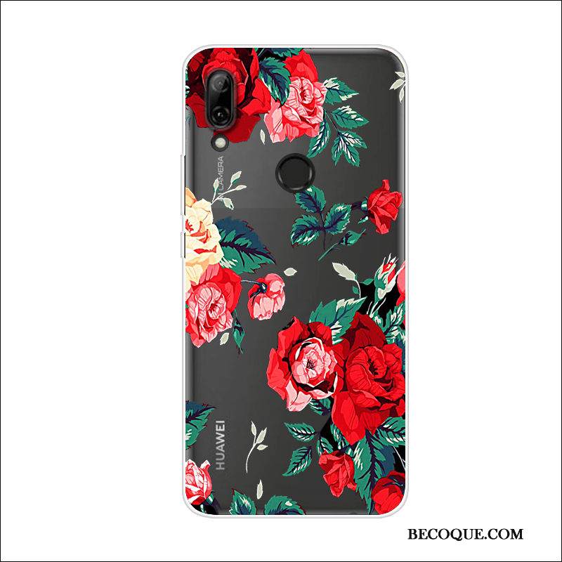 Kuori Huawei P Smart Z Silikoni Kukka Puhelimen Kuoret, Kotelo Huawei P Smart Z Pehmeä Neste Trendi Perhonen