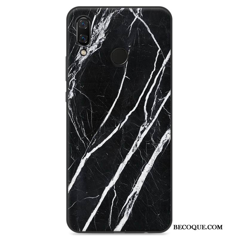 Kuori Huawei P Smart Z Silikoni Musta Trendi, Kotelo Huawei P Smart Z Luova Murtumaton Puhelimen Kuoret