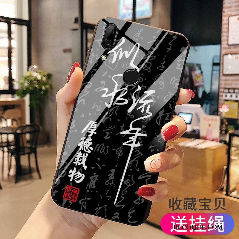 Kuori Huawei P Smart Z Suojaus Persoonallisuus Lasi, Kotelo Huawei P Smart Z Laukut Vihreä