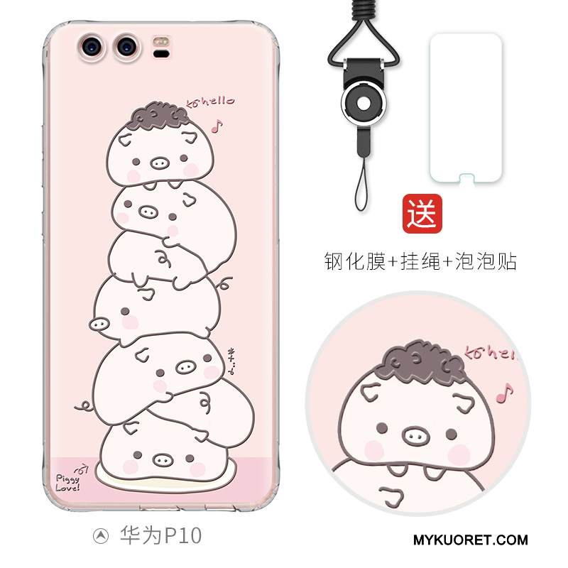 Kuori Huawei P10 Kohokuviointi Puhelimen Kuoret Ihana, Kotelo Huawei P10 Luova Murtumaton Persoonallisuus