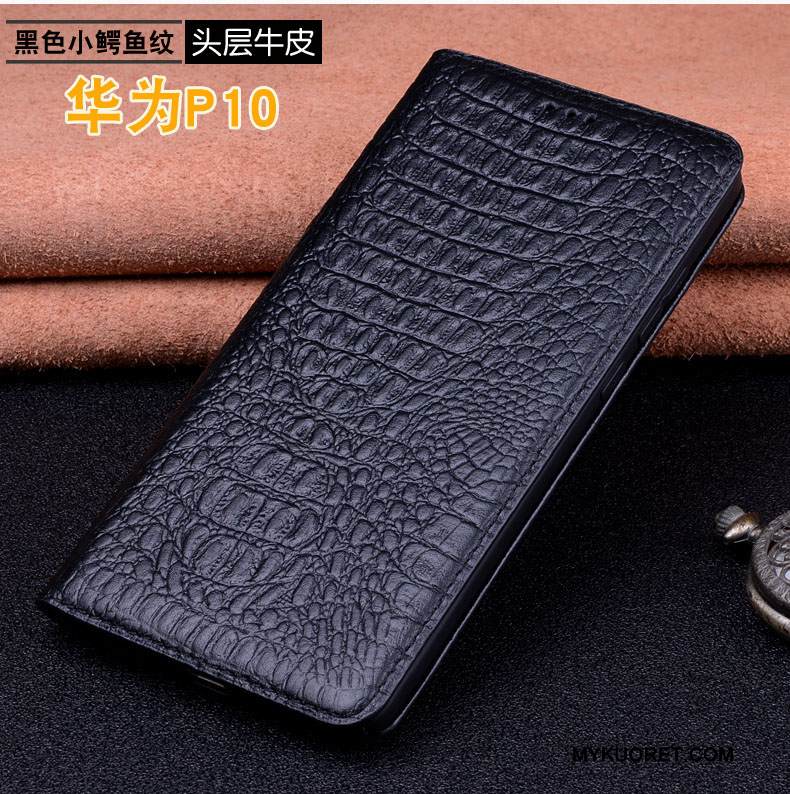 Kuori Huawei P10 Kuoret Murtumaton Puhelimen Kuoret, Kotelo Huawei P10 Nahka