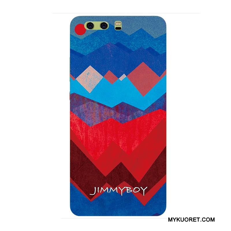 Kuori Huawei P10 Laukut Kova Keltainen, Kotelo Huawei P10 Pesty Suede Persoonallisuus