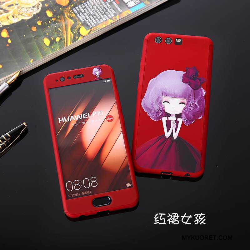 Kuori Huawei P10 Laukut Kova Puhelimen Kuoret, Kotelo Huawei P10 Suojaus Pu Jauhe