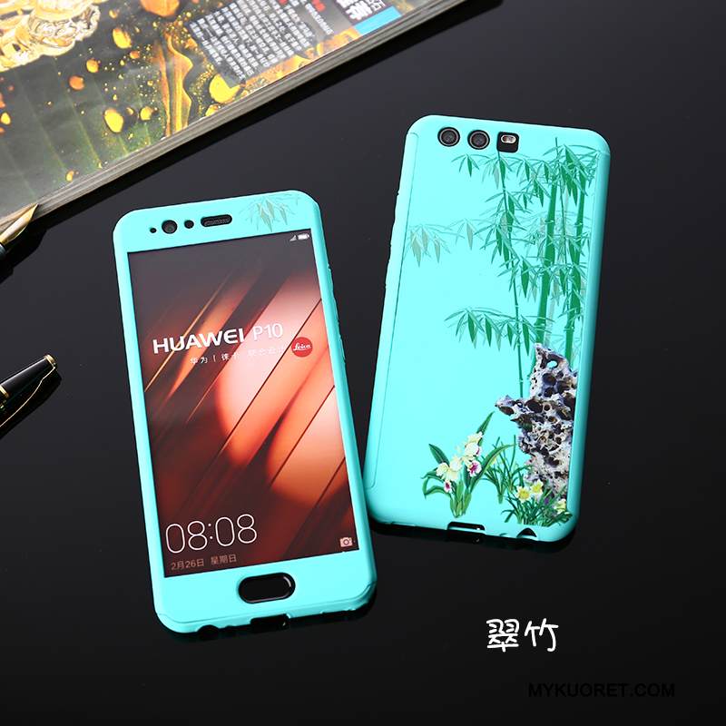 Kuori Huawei P10 Laukut Kova Puhelimen Kuoret, Kotelo Huawei P10 Suojaus Pu Jauhe