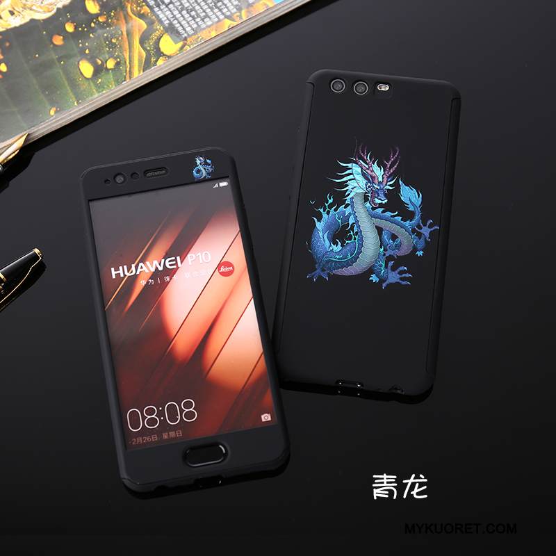Kuori Huawei P10 Laukut Kova Puhelimen Kuoret, Kotelo Huawei P10 Suojaus Pu Jauhe