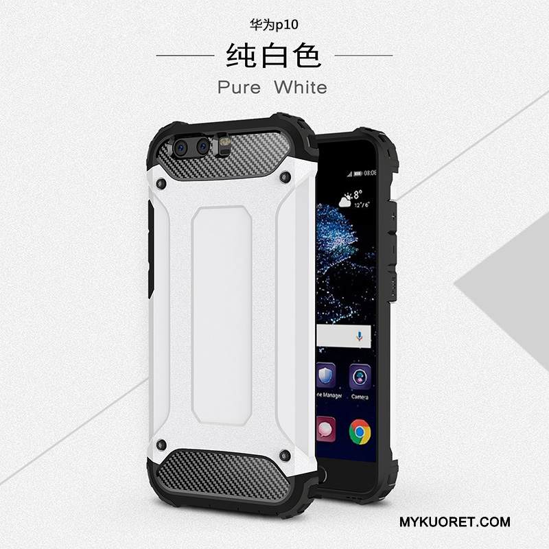 Kuori Huawei P10 Laukut Murtumaton Puhelimen Kuoret, Kotelo Huawei P10 Silikoni Musta Pesty Suede