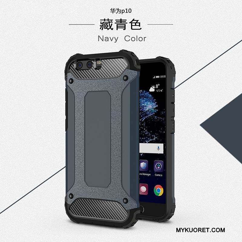 Kuori Huawei P10 Laukut Murtumaton Puhelimen Kuoret, Kotelo Huawei P10 Silikoni Musta Pesty Suede