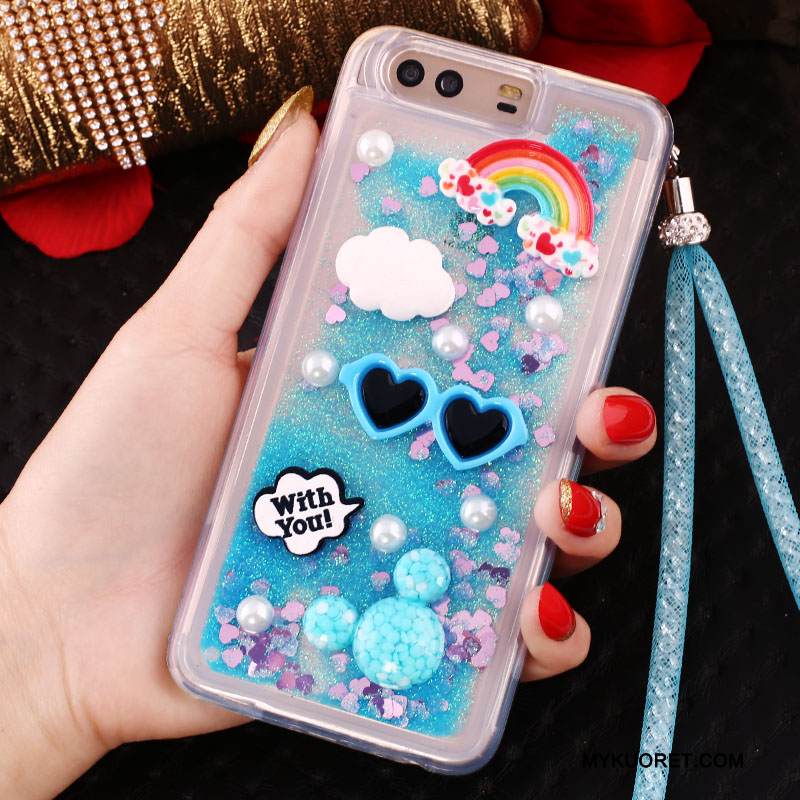 Kuori Huawei P10 Laukut Murtumaton Sininen, Kotelo Huawei P10 Suojaus Puhelimen Kuoret