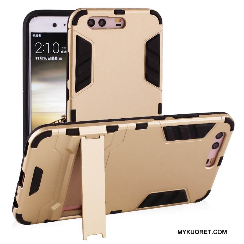 Kuori Huawei P10 Laukut Pesty Suede Kova, Kotelo Huawei P10 Tuki Hopea Murtumaton