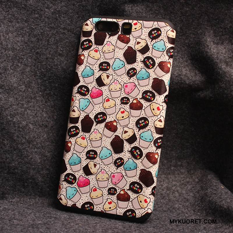 Kuori Huawei P10 Laukut Punainen Murtumaton, Kotelo Huawei P10 Silikoni Puhelimen Kuoret Pesty Suede