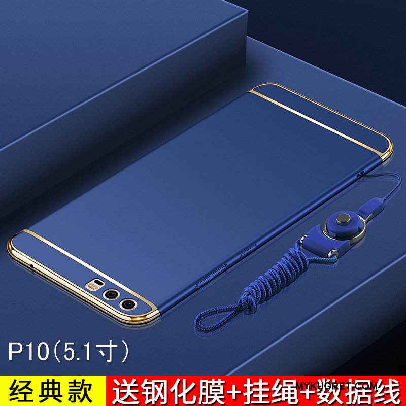 Kuori Huawei P10 Laukut Trendi Murtumaton, Kotelo Huawei P10 Suojaus Pesty Suede Kulta