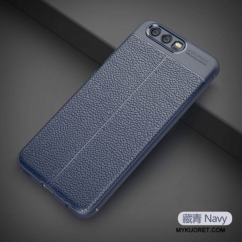 Kuori Huawei P10 Laukut Trendi Musta, Kotelo Huawei P10 Pehmeä Neste Puhelimen Kuoret Murtumaton