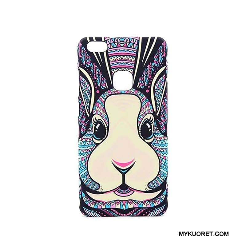 Kuori Huawei P10 Lite Kohokuviointi Keltainen Nuoret, Kotelo Huawei P10 Lite Sarjakuva Kirkas Pesty Suede