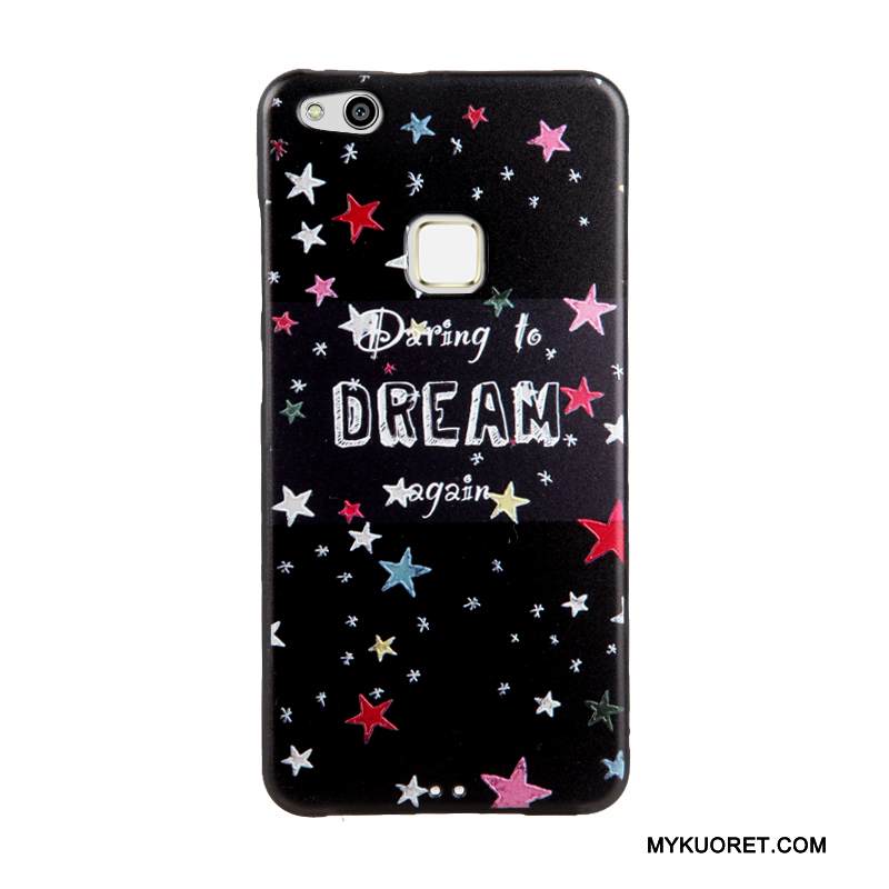 Kuori Huawei P10 Lite Kohokuviointi Puhelimen Kuoret Nuoret, Kotelo Huawei P10 Lite Silikoni Vaaleansininen Ulotteinen