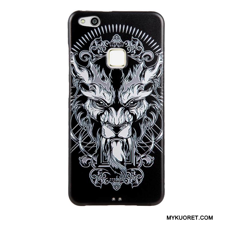 Kuori Huawei P10 Lite Kohokuviointi Puhelimen Kuoret Nuoret, Kotelo Huawei P10 Lite Silikoni Vaaleansininen Ulotteinen