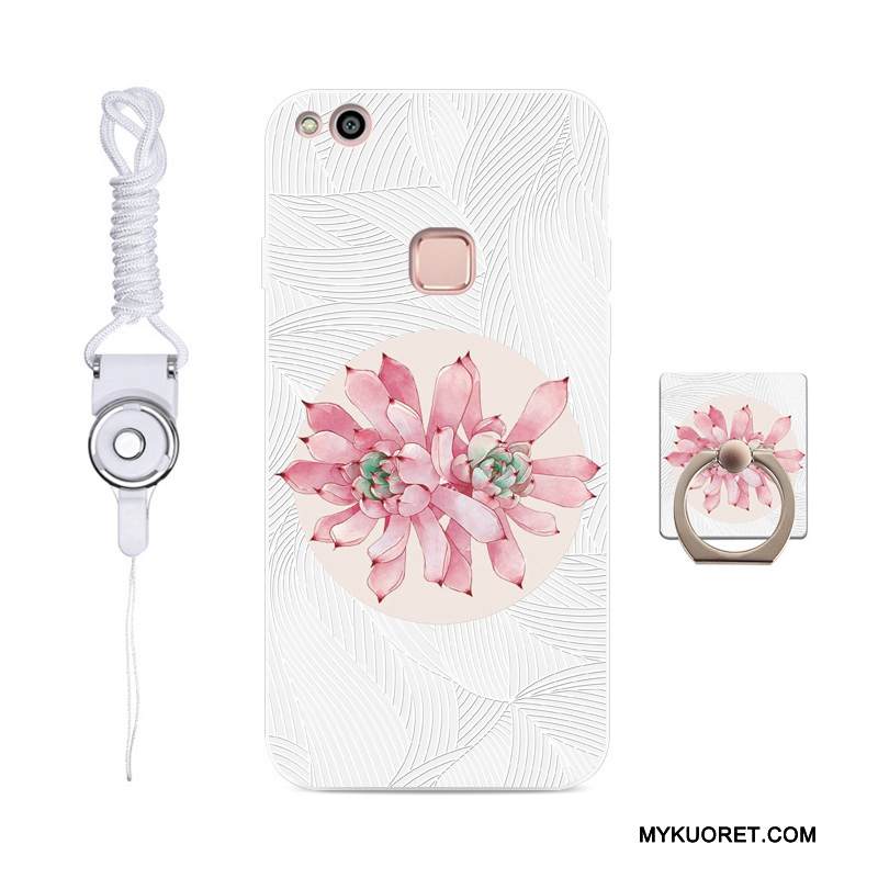 Kuori Huawei P10 Lite Laukut Puhelimen Kuoret Kustannukset, Kotelo Huawei P10 Lite Pehmeä Neste Valkoinen Murtumaton