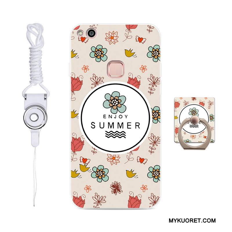 Kuori Huawei P10 Lite Laukut Puhelimen Kuoret Kustannukset, Kotelo Huawei P10 Lite Pehmeä Neste Valkoinen Murtumaton