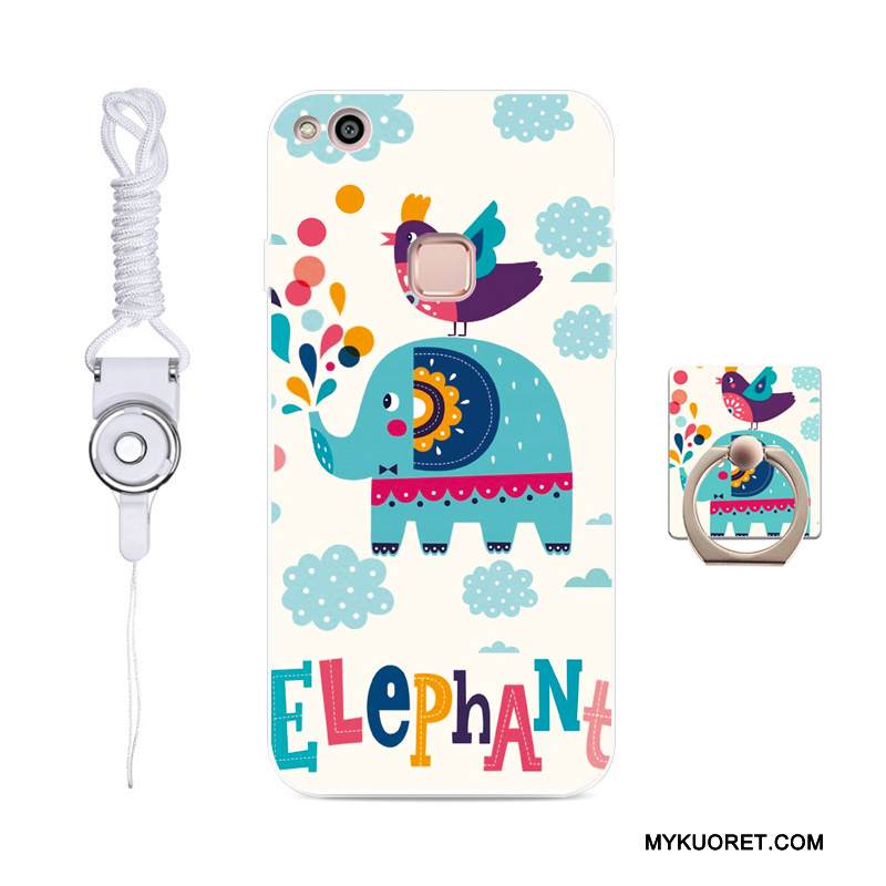 Kuori Huawei P10 Lite Laukut Puhelimen Kuoret Kustannukset, Kotelo Huawei P10 Lite Pehmeä Neste Valkoinen Murtumaton