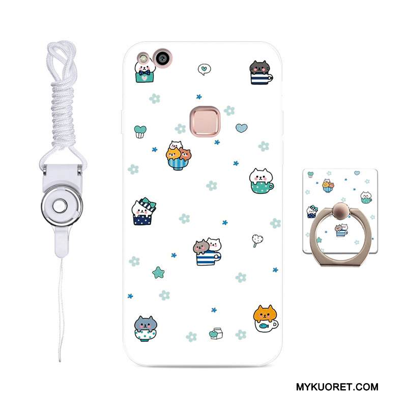 Kuori Huawei P10 Lite Laukut Puhelimen Kuoret Kustannukset, Kotelo Huawei P10 Lite Pehmeä Neste Valkoinen Murtumaton